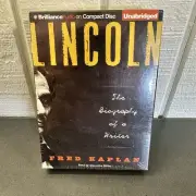 Lincoln Biography Of A Writer Fred Kaplan Unabridged 13 CD Set Audio Book SEALED