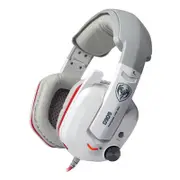 G909 Vibration Virtual 7.1 Surround USB Gaming Headphone Headset With Microphone for PS4 XBOX WHITE COLOR