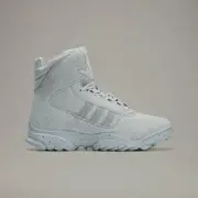 Y-3 GSG9 fringed leather High Top Sneakers Clear Onix IG2923 Size: 10.5