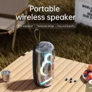 Portable Stereo Bluetooth Speaker Outdoor Wireless LED Speakers Waterproof