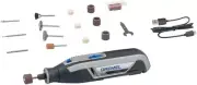 Dremel Lite 7760 Cordless Rotary Tool Li-Ion 3.6 V Multi Tool Kit 15 Acces