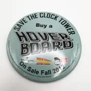 Back to the Future BTTF Hoverboard Button Pin SDCC 2011