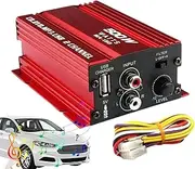 Car Multichannel Amplifiers,Speaker Amp Car Amplifier - 2 Channel Auto Audio Amplifier, Multichannel Amplifiers, Car Speaker Amplifier, Car Accessories