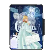iPad Air 11-inch (M2/M3) Impact Folio Case Cinderella's 75th Vintage Scrapbook Tablet Case