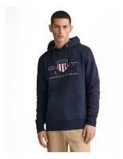 [Gant] Archive Shield Hoodie in Evening Blue