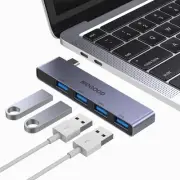 USB C to USB Hub 4 Ports,USB C to USB Hub Multiport Adapter,USB C Splitter wi...