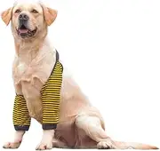 Dog Elbow Protector for Calluses,Dog Recovery Suit for Front Legs,Cone Collar Alternative to Stop Licking Elbow Wounds,Elbow Cover Sleeve for Small Medium Large Dog