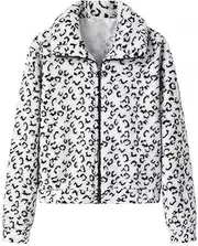 [PTBNRDC] Women's Fashion Winter Coat Sherpa Fleece Faux Fur Shearling Zip Up Warm Outerwear