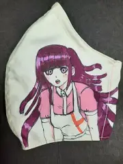 Dagonronpa Mikan Tsumiki Dazed Face Cover Mask Anime Cosplay Costume Manga
