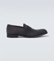 [Zegna] Zegna New Classic leather penny loafers AU 9 blue