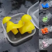 Reuseable Silicone Spiral Sleeping Earplug Water Sport Swimming Ear Plugs