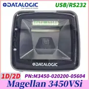 Datalogic Magellan 3450VSI Rugged HD Desktop Barcode Scanner 1D 2D With Cable