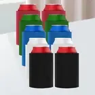 10x Beer Can Coolers Sleeves Parties Insulated Weddings Drinks Cooler Sleeves