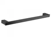 Fienza KOKO SINGLE TOWEL RAIL Stainless Steel, MATTE BLACK- 610mm Or 810mm
