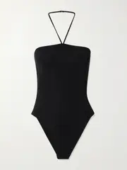[Lido] Lido - Novantuno Halterneck Swimsuit - Black - x large x large Black