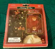 The Beadery~Golden Wire "Heart" Kit Christmas Wire & Beads Ornament Kit 2004
