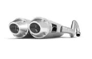 HMF Performance Brushed Full System Euro End Cap Polaris RZR XP Turbo | 4