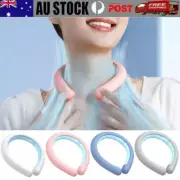 Neck Cooler Tube Wearable Cooling Neck Wraps Hands Free Cold Gel Ice Pack AU