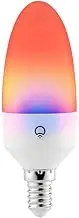 LIFX Candle Colour [E14 Edison Screw] Wi-Fi Smart LED Light Bulb, PolychromeColor, Multi-Zone Dimmable, No Hub Required, Compatible with Alexa, Hey Google, Apple HomeKit