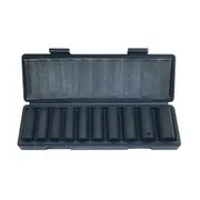 PK Tools 1/2"dr Deep Wall Impact Socket Set 11 - 24mm Metric Cr-V