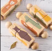 Wooden Animal Matching Twist Mix Up Eye Hand Coordination Toy