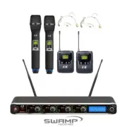 ICM IU-4013 B10-H10 Four Channel Wireless Microphone System
