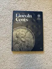 Whitman Lincoln Cents coin collection folder Three (9033) starting 1975