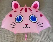 Children's Umbrella Automatic Clamshell Handle Umbrella for Girl 4 Types Select