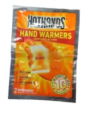 (1) 2-Count Pack Of HotHands Hand Warmers- Hot Hands - 10 Hours of Heat