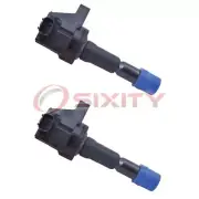 2 pc Hitachi IGC0073 Ignition Coils for UF626 GN10547 C-814 48938 gi (for: Honda)