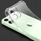 Transparent Silicone Armor Shockproof Case For iPhone 15 16 Pro Max 11 12 13 14