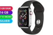 Apple Watch Series 4 (40mm, Silver, Cellular) - Refurbished (Excellent)