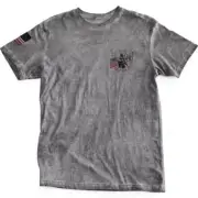 Men's Affliction Chris Kyle American Sniper Soldier Oil Stain Y2K T-Shirt M-XXL