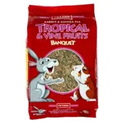 Peters Rabbit & Guinea Pig Tropical & Vine Fruits 20kg Food Rabbit & Guinea Pig