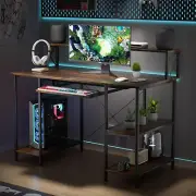 Levede 120cm Computer Desk PC Table with Keyboard Shelf/Monitor Stand, Workstati