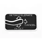Porsche Cruise Control Decal for G-model & Turbo (1978 – 1989)