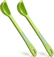 pickle forks 2 pieces Olive Spoon, pickle picker Jar Spoon and Fork Set, for Kitchen Olives Cans, Onions, Cucumbers, Slotted Spoon