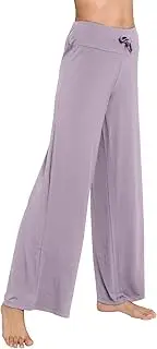 [WiWi] Women's Bamboo Wide Leg Sleep Lounge Pants Lightweight Pajama Bottoms Pants