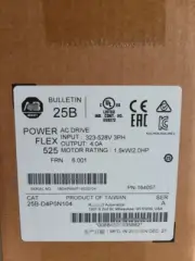 Free Tax 25B-D4P0N104 25B-D4P0N104 PowerFlex 525 1.5kW 2Hp AC Drive Sealed