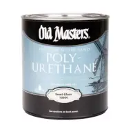 Old Masters 75604 Polyurethane Interior water Based Semi Gloss one Quart