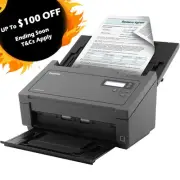 Brother PDS-5000 A4 Color Document Sheetfed USB3.0 60PPM Scanner Duplex+ADF
