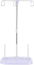 Thread Stand, 3 Spools Embroidery Thread Holder Spool Stand, Embroidery Spools Bobbin Holder Rack, Two Colors for Choices((Purple))