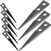 LIFKOME 4 Pairs Ceramic Tweezers Heat Resistant Tweezer Tips Precision Repair Tips Pointed Tweezer Tips Fine Point Tweezers Pointed Non-conductive Tweezers Ceramics Black