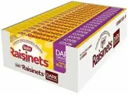 Nestle Raisinets DARK Chocolate THEATRE BOX SIZE- 3.1-oz ea box{LOT OF 10 BOXES}