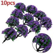 Realistic Scenery 10Pcs 1150 Scale Artificial Model Trees for Train Layout