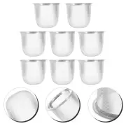 8 Pcs Sturdy Tea Strainer Stainless Steel Filter Gooseneck Kettle