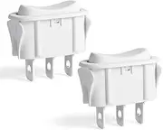 Cutetool (2PCS) SR561116 Range Hood Rocker Switch Replacement Suitable for Broan Nutone Range Hood Fans and Light Switch Replaces SR561116 R561116 Parts