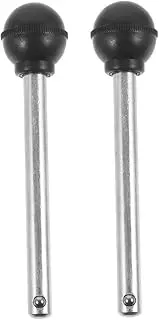 NULYLU 2pcs Performance Pins Gym Pins for Weight Bench Weight Machine Pin Weight Bench Pin Gym Equipment Pin Square Weight Plate Loading Pin Fitness Equipment Gym Pin