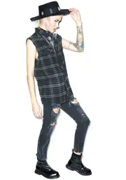 [One Teaspoon] Vintage Trashed Freebird Jeans