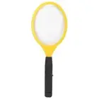 Yellow Cordless Electric Fly Mosquito Swatter Bug Zapper Racket Insects Killer